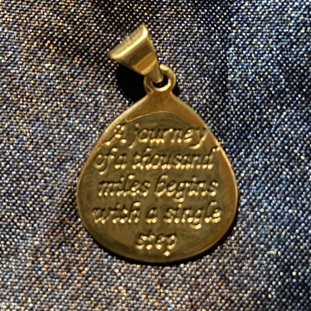Silver Teardrop Pendant